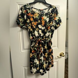 Super cute floral romper